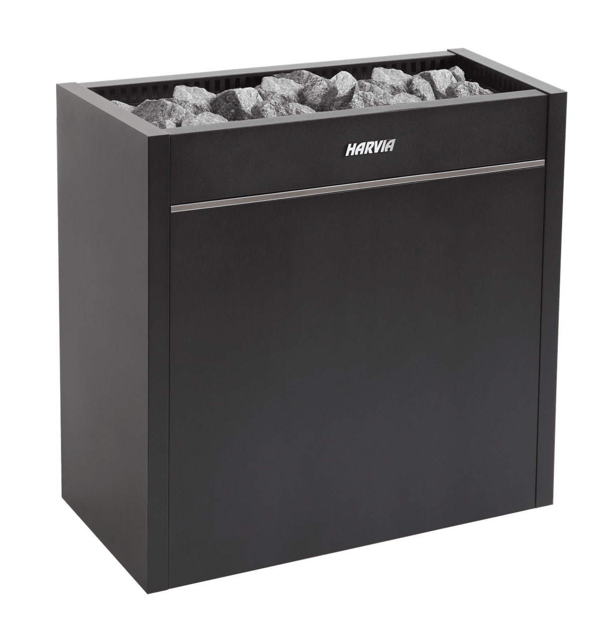 Harvia Virta Pro HL200E floor-standing electric sauna heater, black