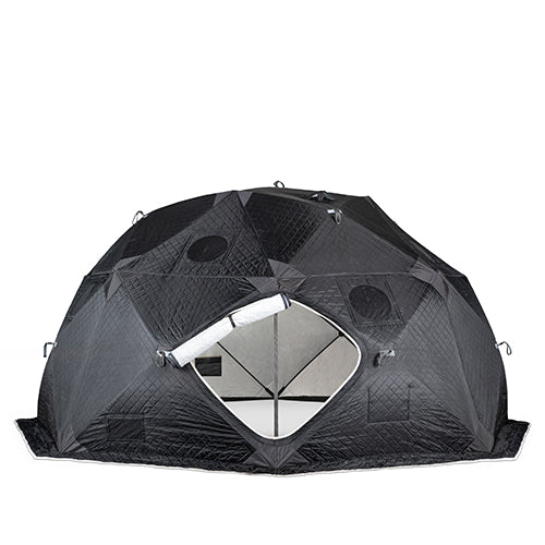 SaunaLife SaunaTrekker XL portable insulated sauna tent, black