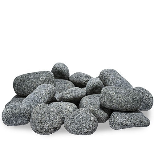 Cozy Heat Rounded Sauna Stones 10–15 cm, 20 kg / 44 lb