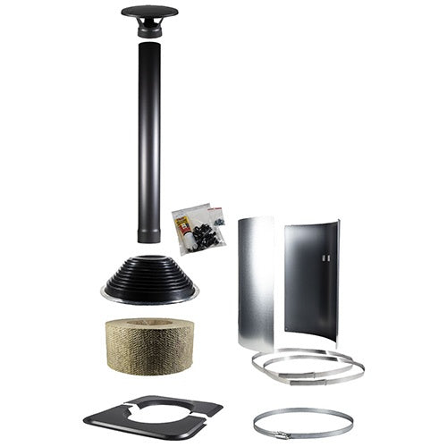 Harvia WHPASSYMM Symmetric Roof Assembly Kit Black