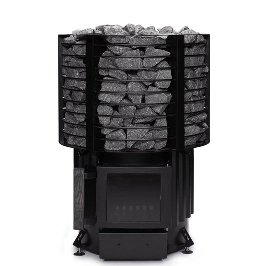 Narvi Inari wood-burning sauna stove with stone grid