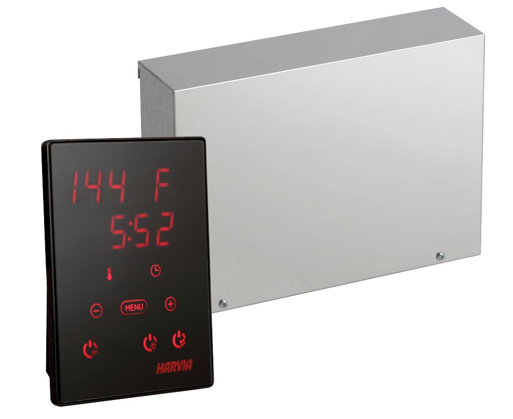 Harvia Xenio WiFi touch panel and power unit