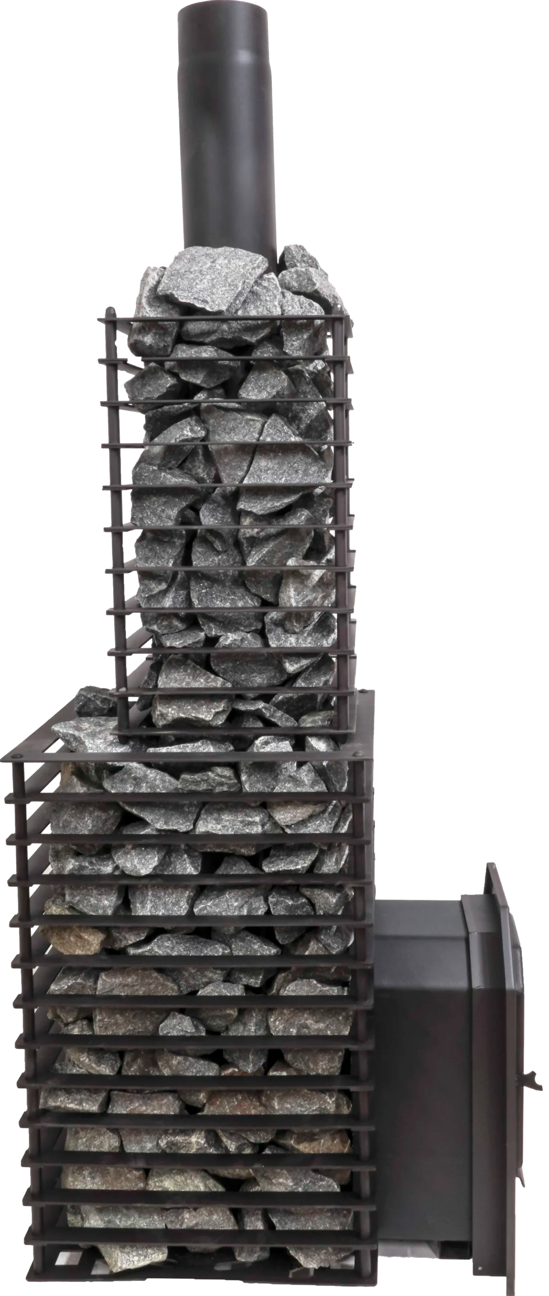Cozy Heat Quattro chimney cover on stove
