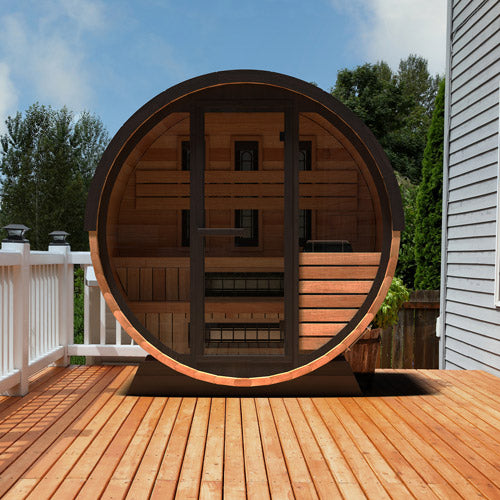 Finnmark Thermo-Aspen Combination Barrel Sauna FD-7