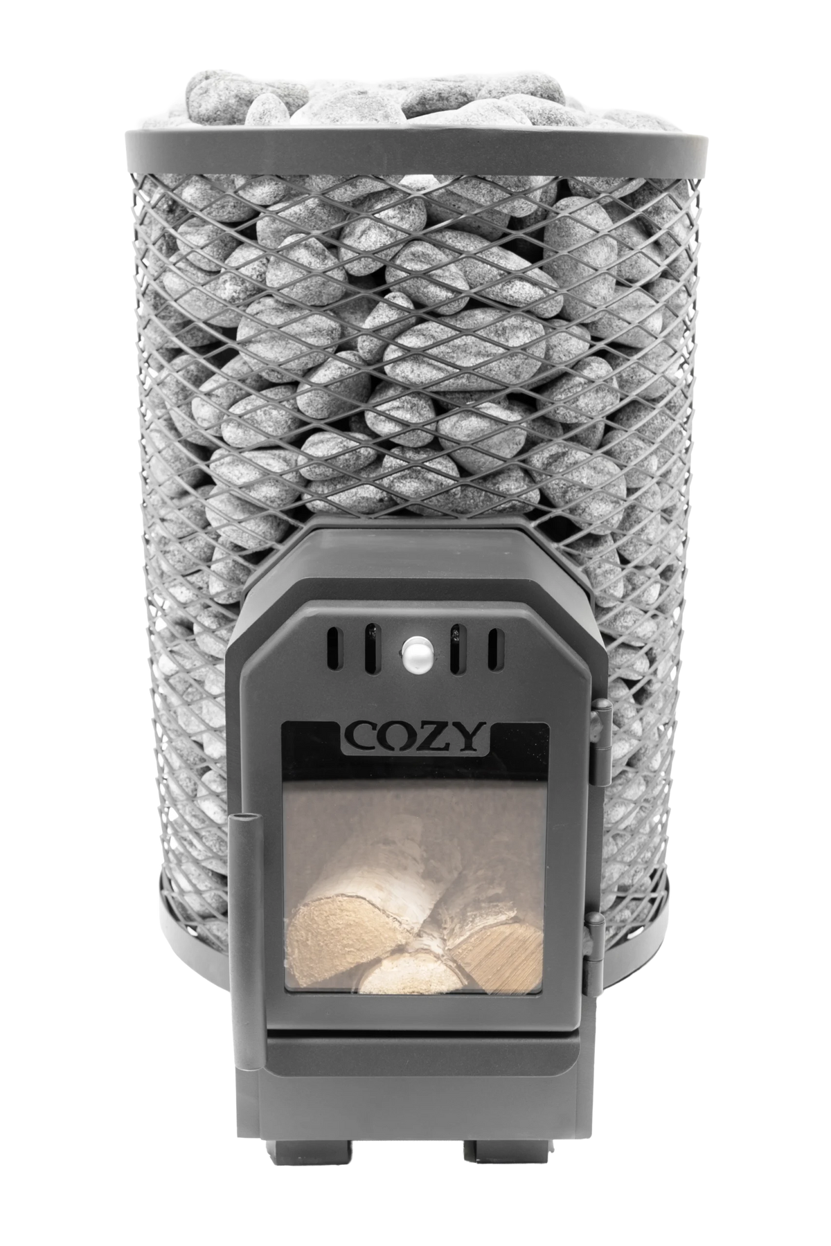Cozy Heat O Thru-Wall Sauna Stove