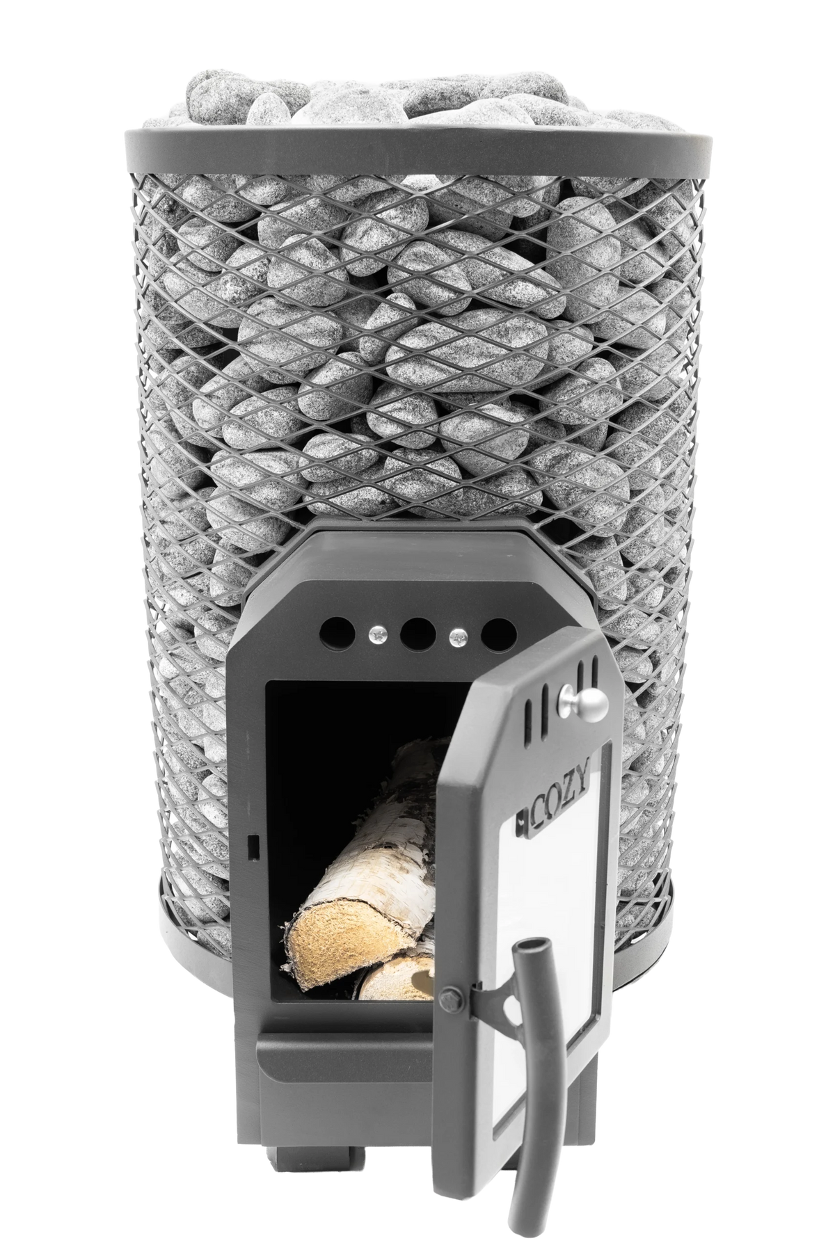 Cozy Heat O Thru-Wall Sauna Stove