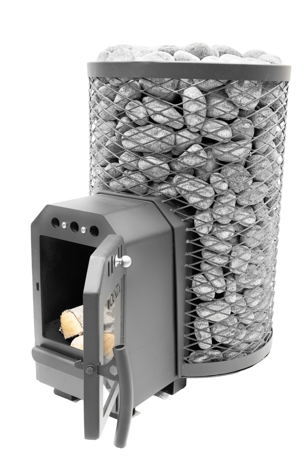 Cozy Heat O Thru-Wall Sauna Stove