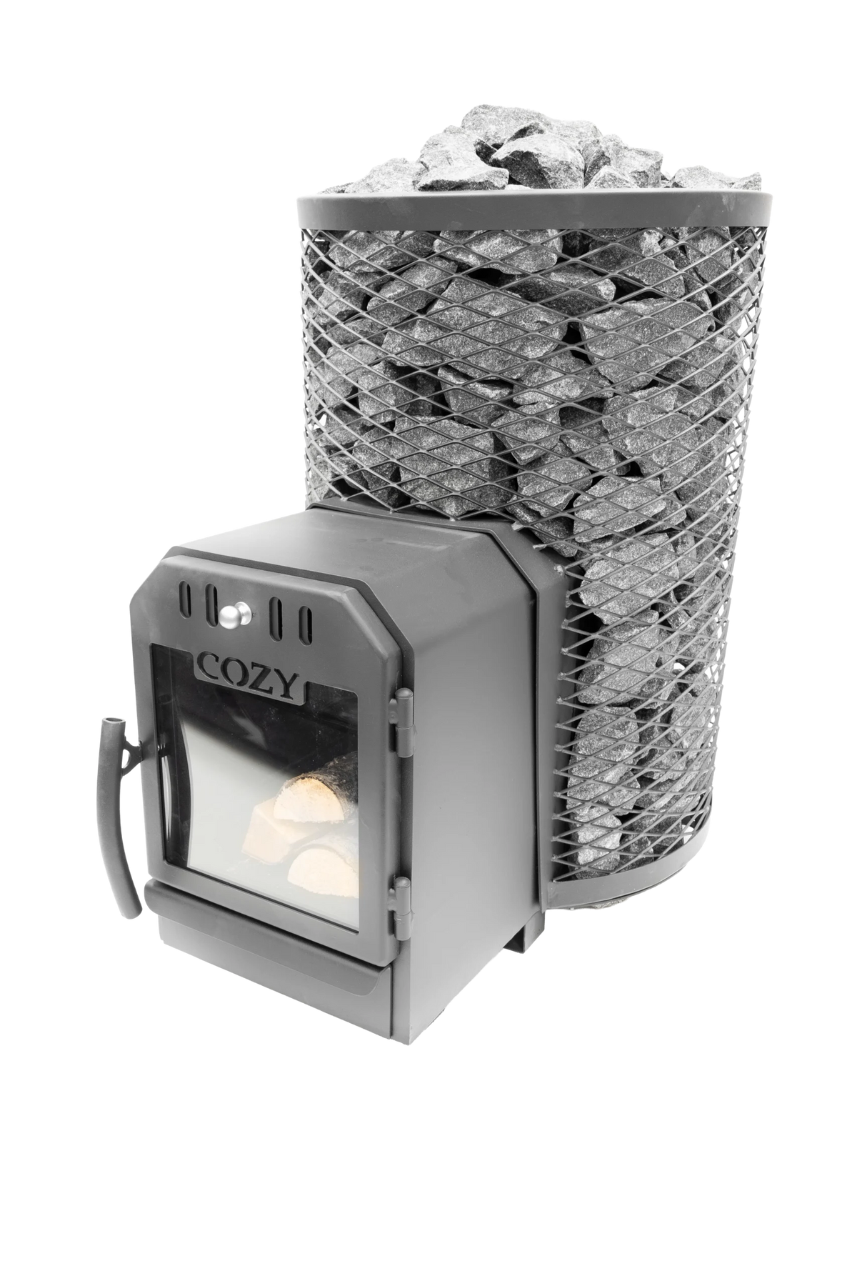 Cozy Heat O Thru-Wall Sauna Stove