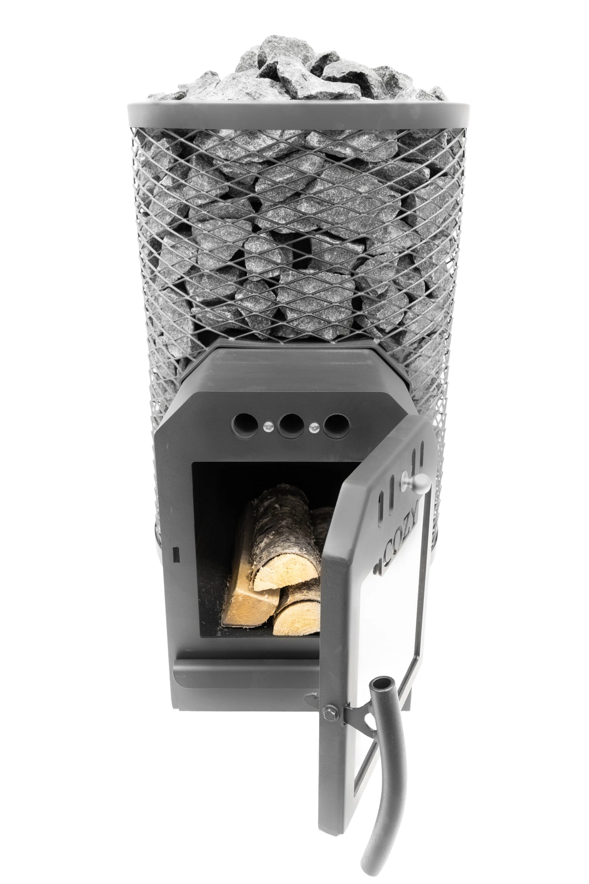 Cozy Heat O Thru-Wall Sauna Stove