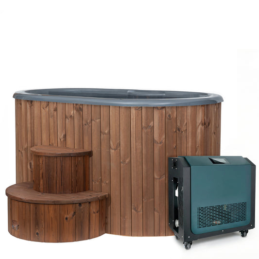 SaunaLife S2NC natural tub with AP-1 chiller