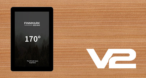 Finnmark V2LCDC touchscreen IR sauna control
