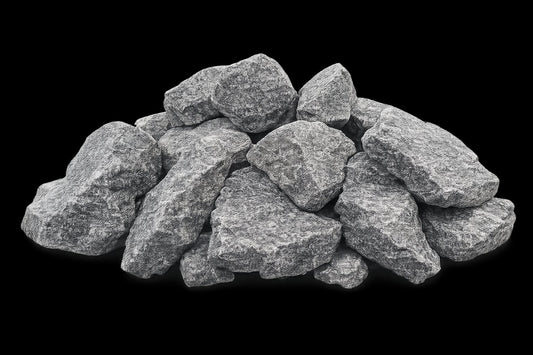 Cozy Heat split-face olivine diabase sauna stones