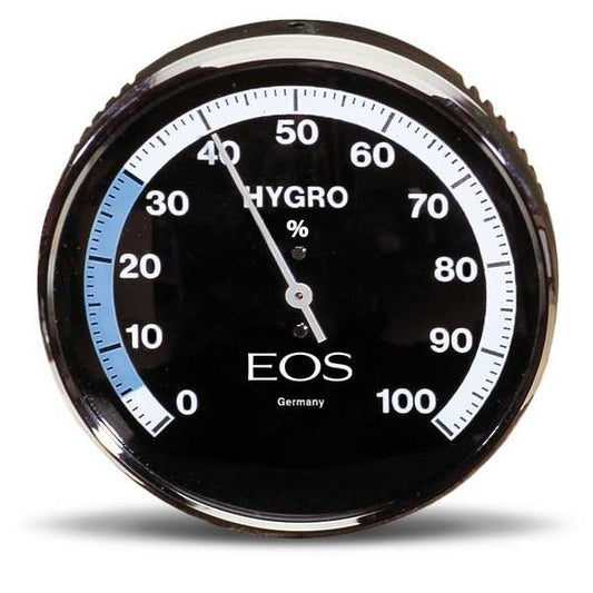 EOS hygrometer, polished black