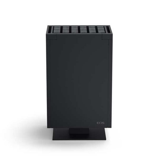 EOS Mythos S45 electric sauna heater, anthracite, North America frontal still