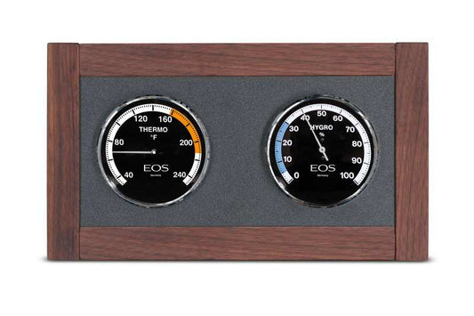 EOS Excellent / Lux climate station, walnut