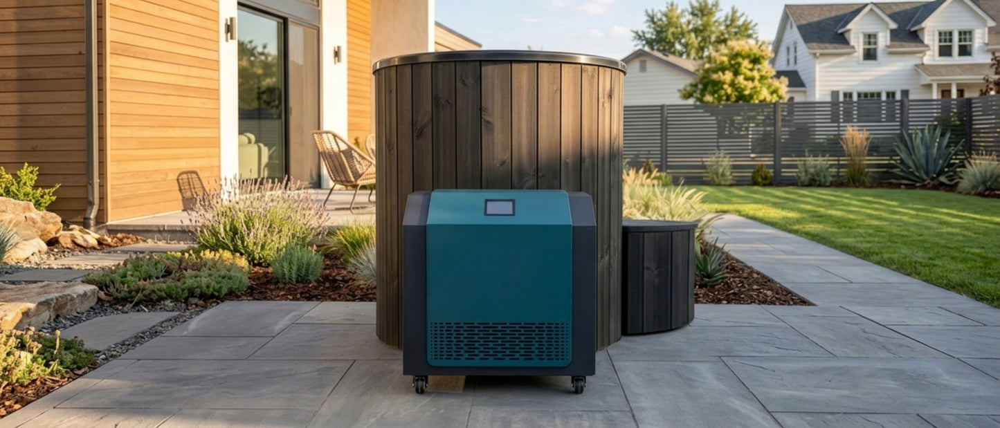 SaunaLife S1BC outdoor with chiller