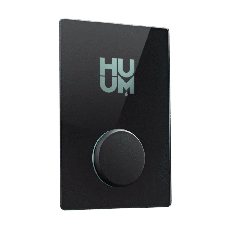 HUUM UKU Glass black glass dial control panel